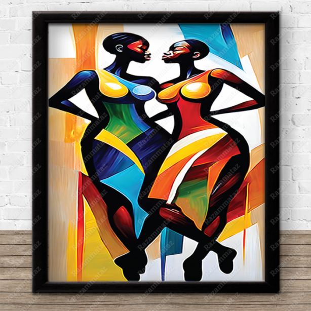 Black Woman Print A